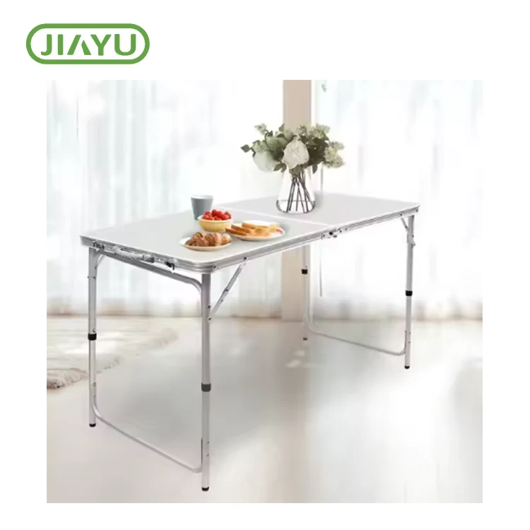 Latabatra aluminium misy portable